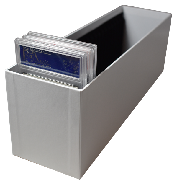 PSA Slotted Graded Card Storage Holder Container GH White Box